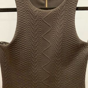 Textured Little Black Dress